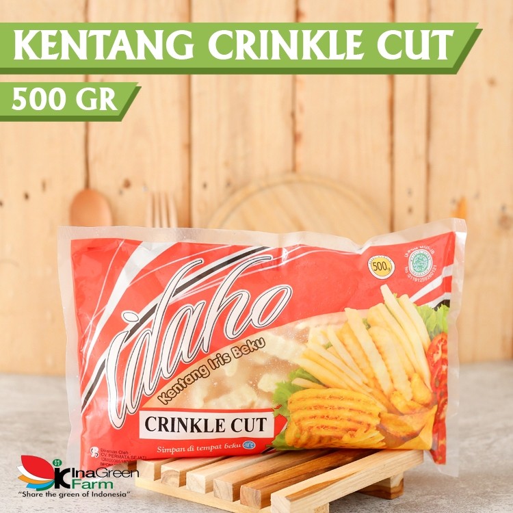 

Inagreen Farm Bandung Kentang Crinkle Cut Idaho