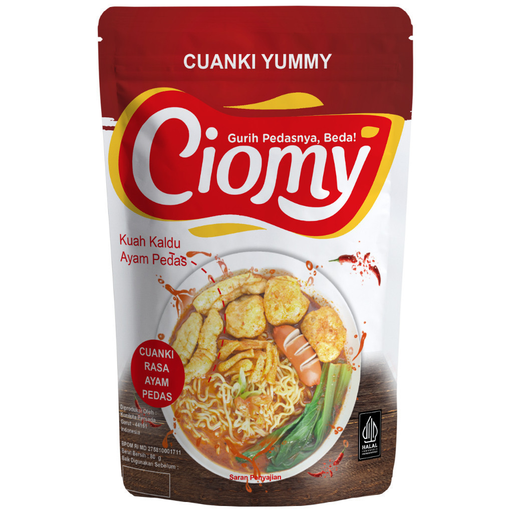 

CIOMY Cuanki Instant Pouch Chicken