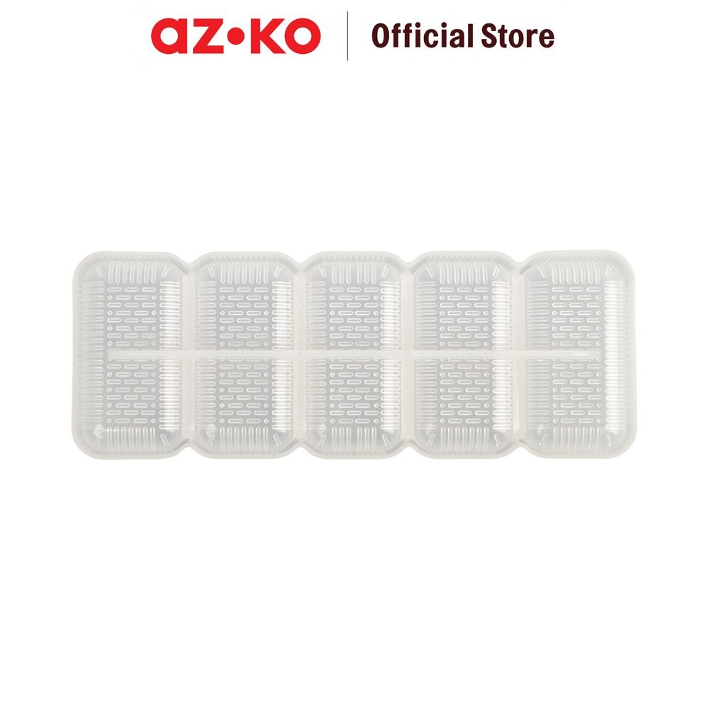 AZKO Culinart Cetakan Nigiri Transparan Cetakan Nigiri Pembuat Kimbab Gulungan Onigiri