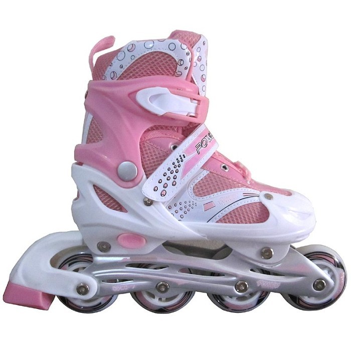 Terlaris - SEPATU RODA ANAK POWER LINE - PINK