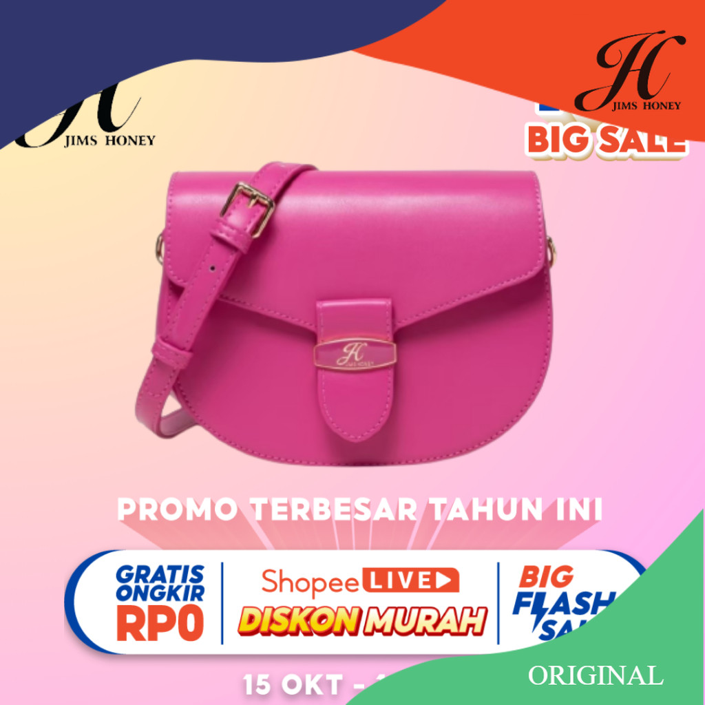 JIMS HONEY Sylvia bag tas wanita selempang original realpic free box tas pesta wanita import mewah J