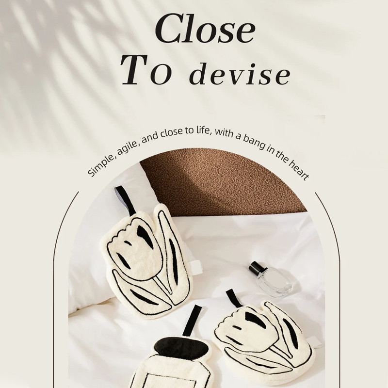 

Hand Towel Double-layer Thick Kitchen Towel With White Absorbent Wiping Towel For Home Bathroom Towel Tentacles