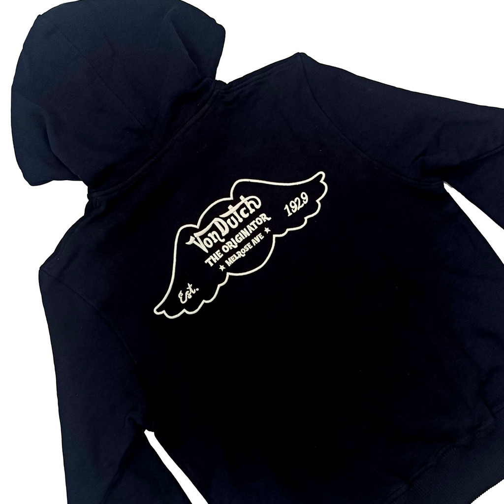Von Dutch  Hoodie 1365 Black