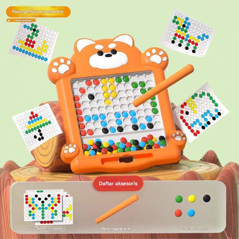 

Papan Tulis Magnetik untuk Bayi dan Balita Papan Gambar Doodle yang Dapat Dihapus Mainan Bayi untuk Anak Laki-laki dan Perempuan Usia 1-2 Tahun