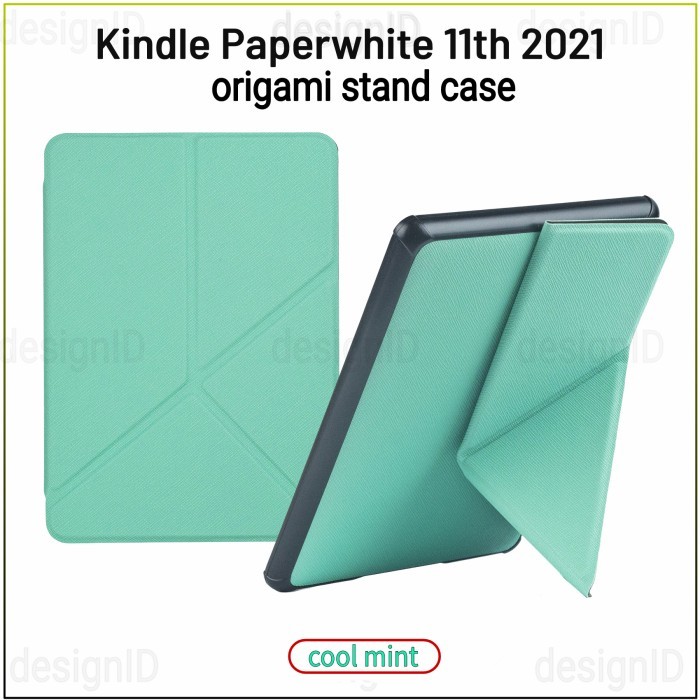 

promo -Kindle paperwhite 11th Orami stand case auto ke off cover 2021 - Midnht Blue