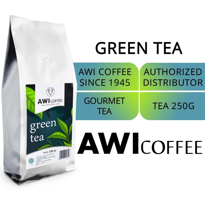

AWI GREEN TEA 250g Super Pekoe | Teh Hijau Super Pecko Pecco