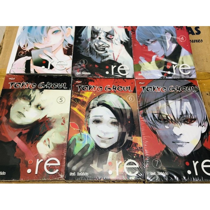 tokyo ghoul re satuan Anime Komik Manga