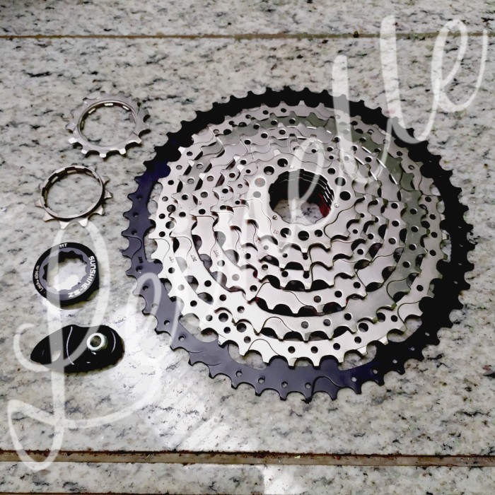 Sprocket Sunshine-SZ 9 speed 11-50T bonus goatlink (hanger extender)