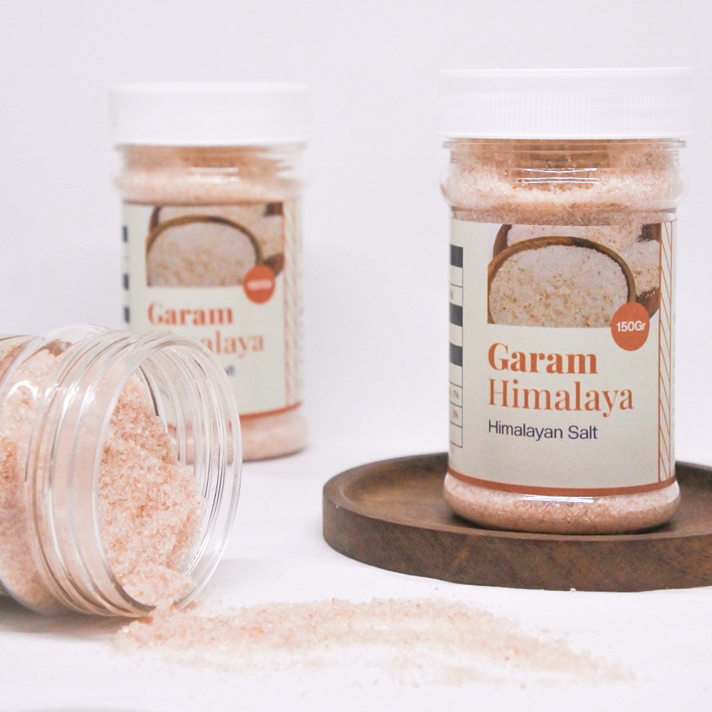 

GARAM HIMALAYA PINK SALT 150GR PREMIUM ORIGINAL / Garam Himalayan Botol 150 Gram / Garam Himalayan Pink 150 Gr