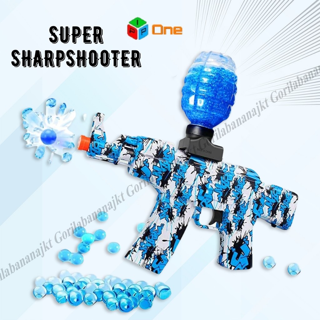 LETERSHOP Tembakan ak47 Water Gel blaster gun Mainan Anak Senjata Super sharp shooter Shooting Elite