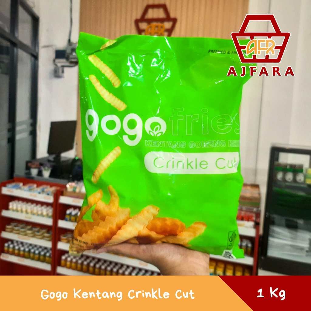 

Kentang Gogo Crinkle Cut 1 Kg