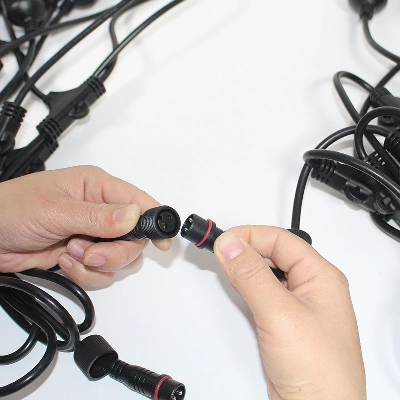 Fitting Lampu Outdoor Waterproof Gantung Cafe Hias Feston Light