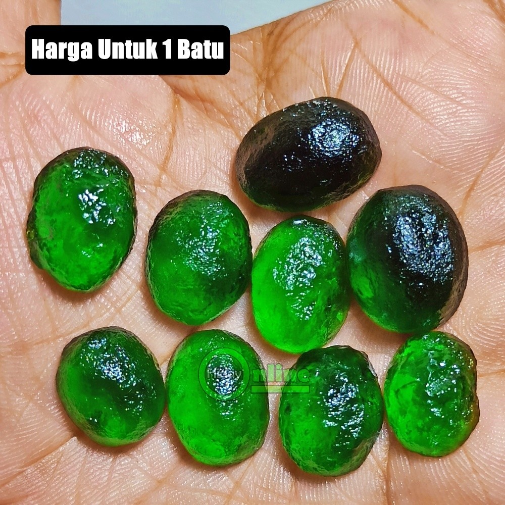 PERMATA BATU METEOR HIJAU CHATAM