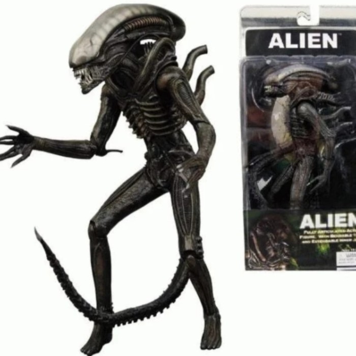 alien figure neca baru hitam