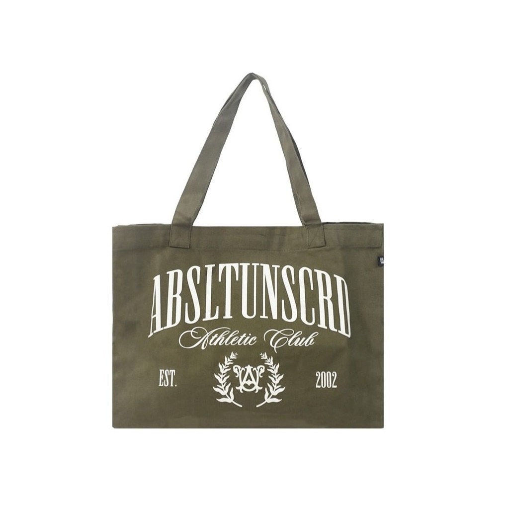 308 Absltunscrd TOTE BAG ATHLETIC LUB - OLIVE