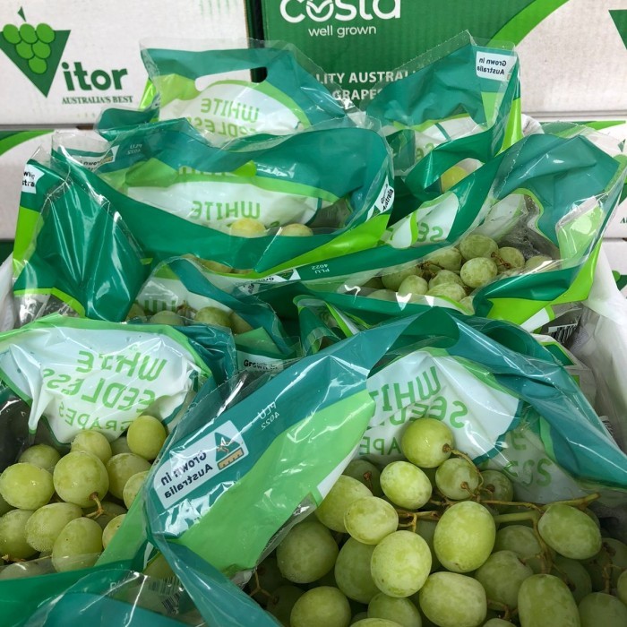 

Anggur hijau seedless GRAPES infort fresh per 1kg/,pck