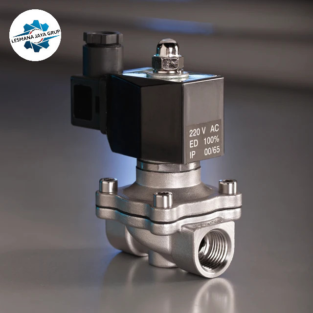 Solenoid Valve 1inch Stainless Stell Closed 220Volt