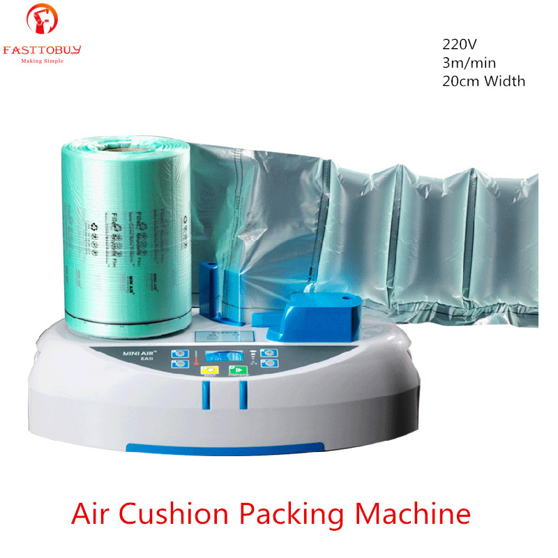 

Air Cushion Machine Buffer bubble bag inflator 3m/min 200cm Width for Air Dunnage/ Pillows/Bubble Film Wrapping Buffer Filling