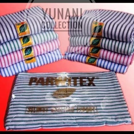 Selimut Salur Rumah Sakit /Puskesmas Cap Daun - KAIN - LURIK - MURAH - Hitam