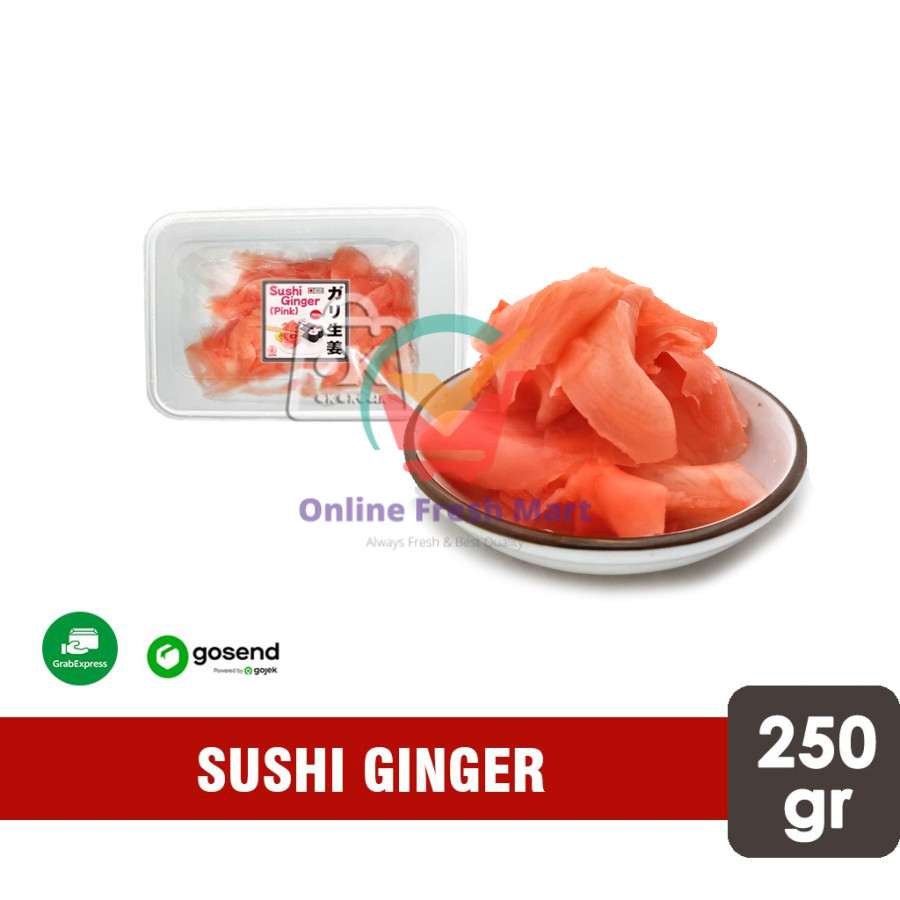 

Sushi Ginger Pink / Sushi Gari Acar Jahe 100gr (KHUSUS INSTANT) - Online Fresh Mart Denpasar