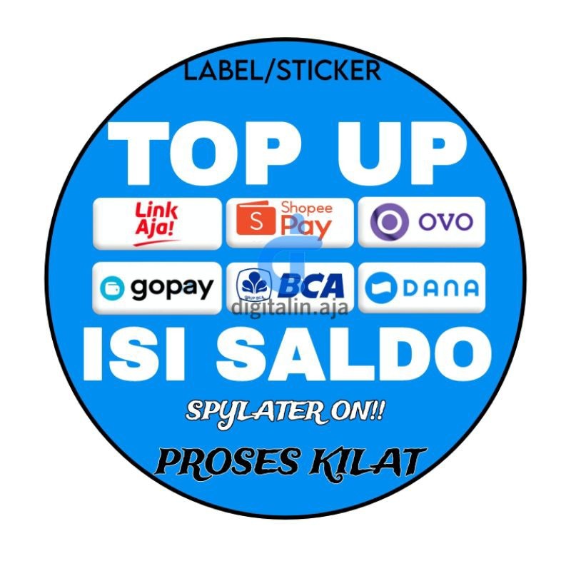 

sticker saldo julius