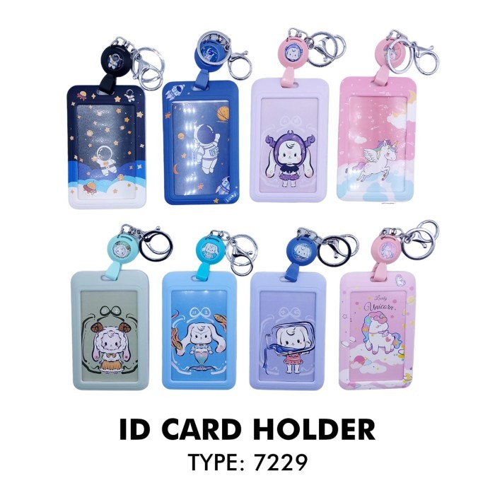 

V-TEC ID CARD HOLDER FANCY 7229 (TEMPAT ID CARD LUCU)