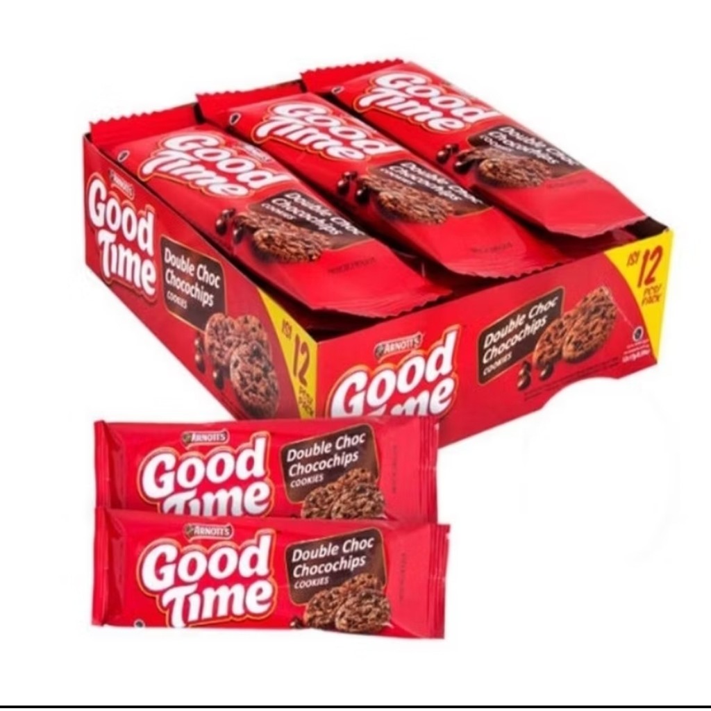 

Goodtime Cookies Double Choc Kemasan Ekonomis