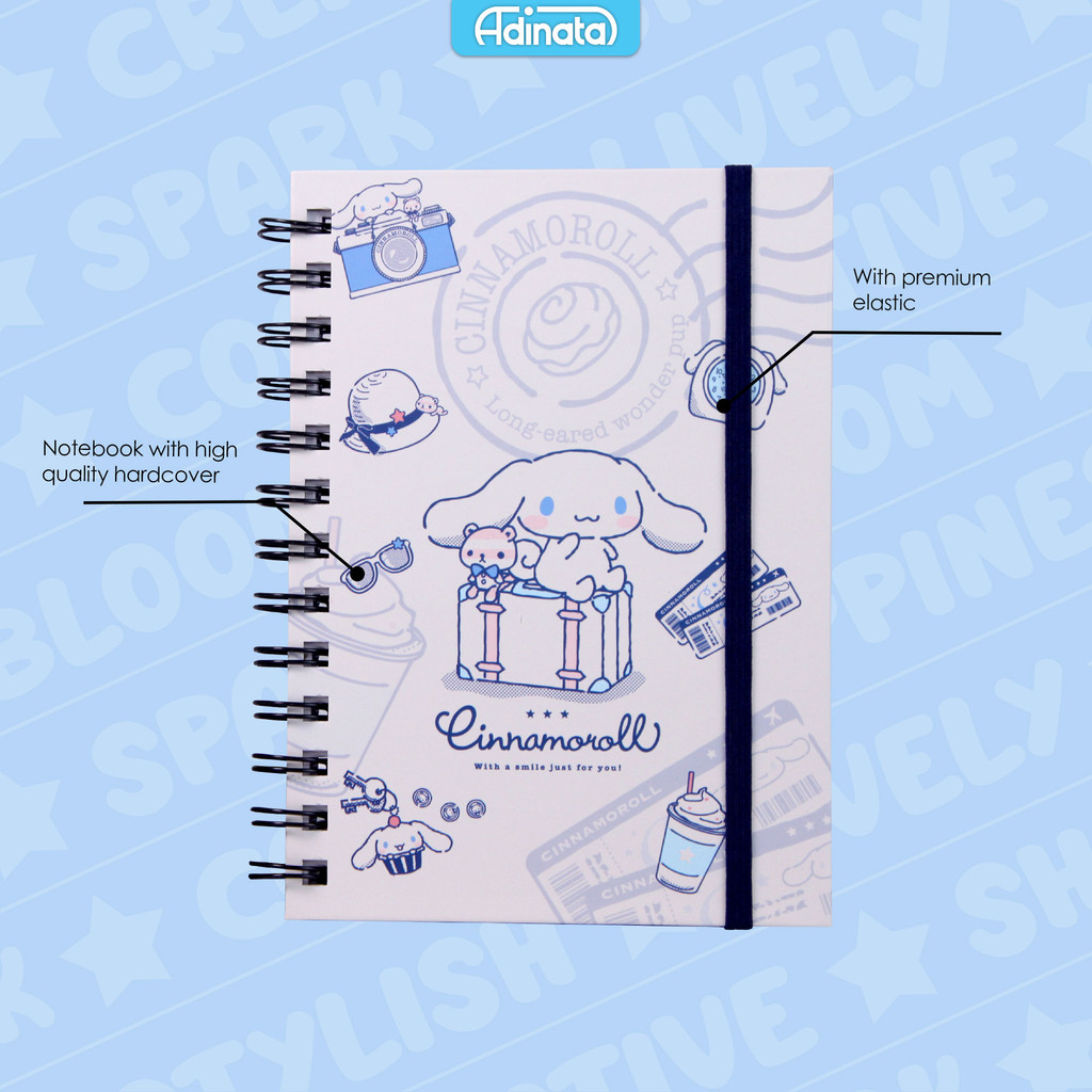 

Cinnamoroll B6 Notebook 2417-4824 - Adinata / Buku Catatan / Memo