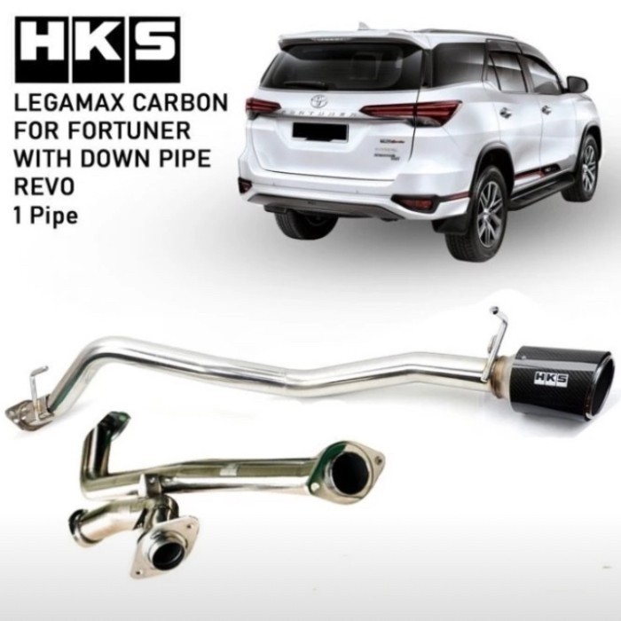 Knalpot Innova Fortuner Carbon Muffler Full set Innova Fortuner 2kd 2gd 1gd