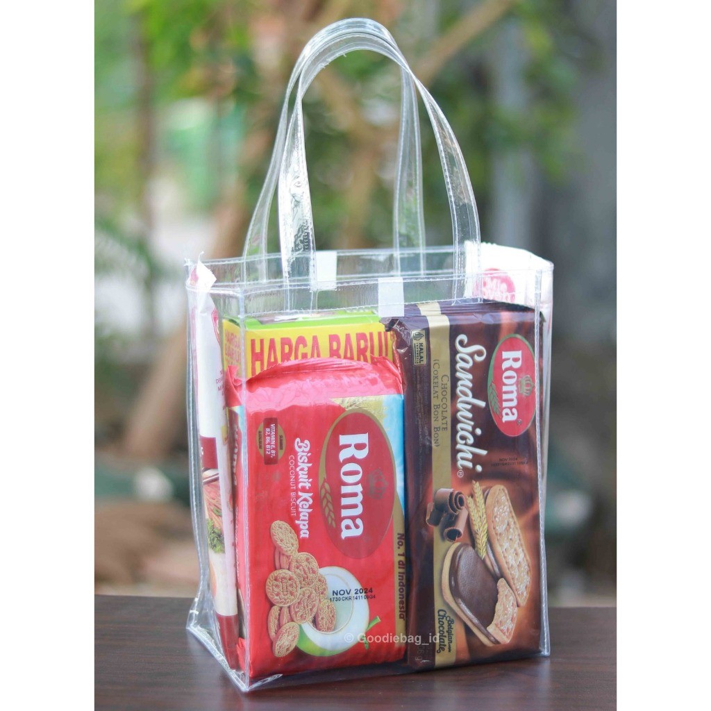 

COD Tas Mika Transparan P20xL13xT25 SUPER PREMIUM QUALITY