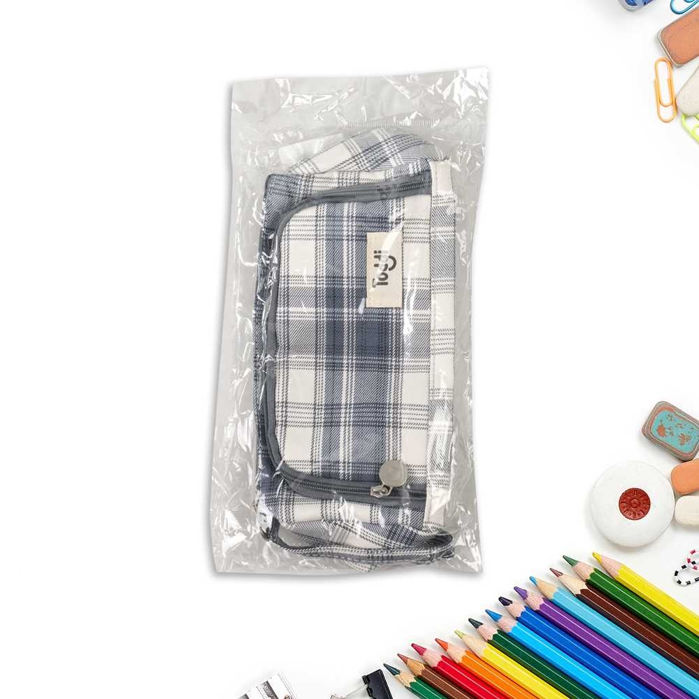 

LATHIFSHP Toddi Tempat Pensil Pencil Case Pouch Stationery - YN317