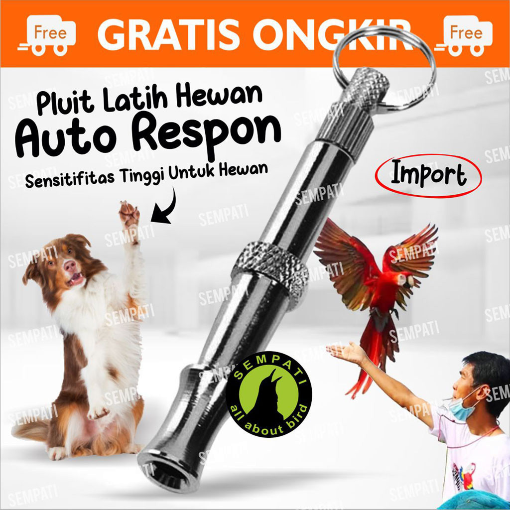 SEMPATI
 Peluit Ultrasonik Anjing Latih Burung Falconry Elang Pluit Burung Ultrasonic Whisle Whistle