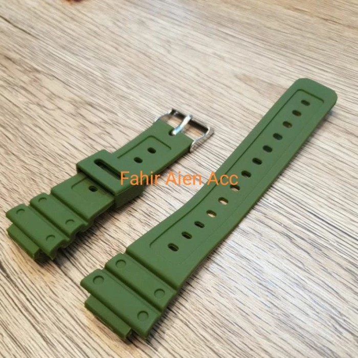 TALI JAM TANGAN CASIO G-SHOCK GSHOCK DW5600/DW 5600 TALIJAM RUBBER - Hijau