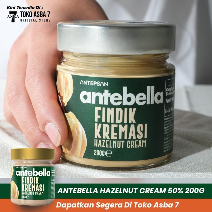 

ANTEBELLA HAZELNUT CREAM 50 200GR