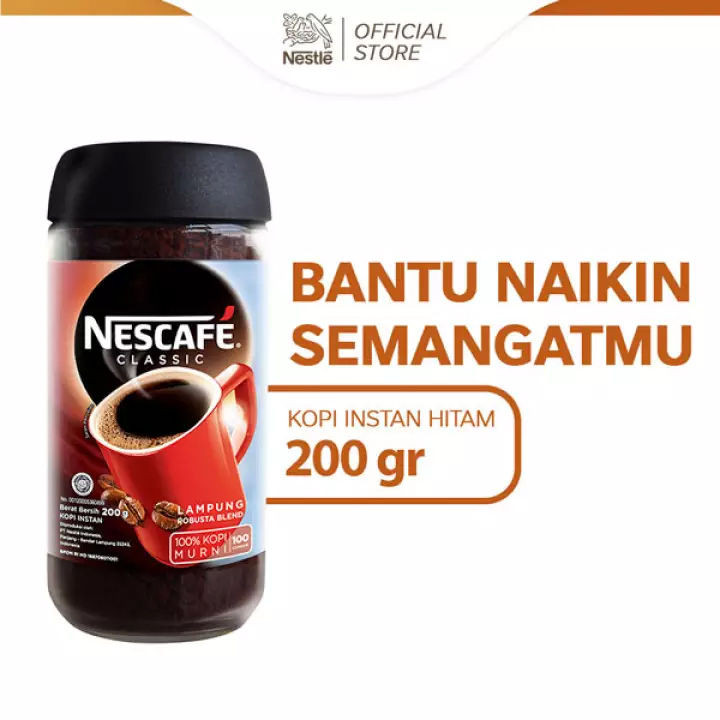 

Nescafe Classic Kopi 200 Gram
