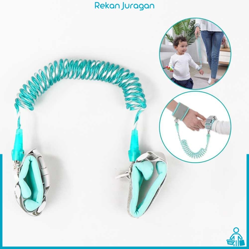 Babyplay Harness Balita Tali Tangan Anti Lost Wrist Link Kids 2.5M - BAH25