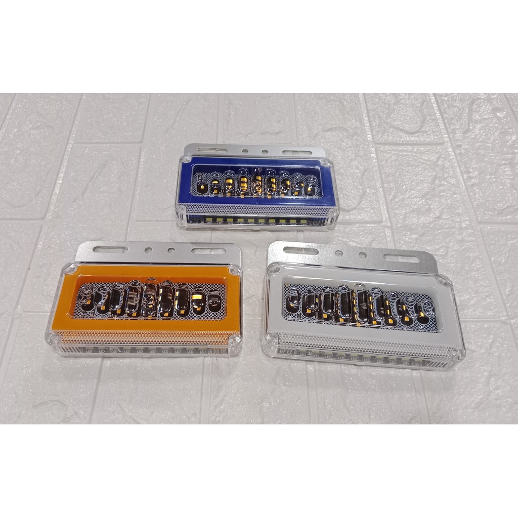 Lampu Led Variasi Bak Samping Mobil Truk Tronton 24 Volt