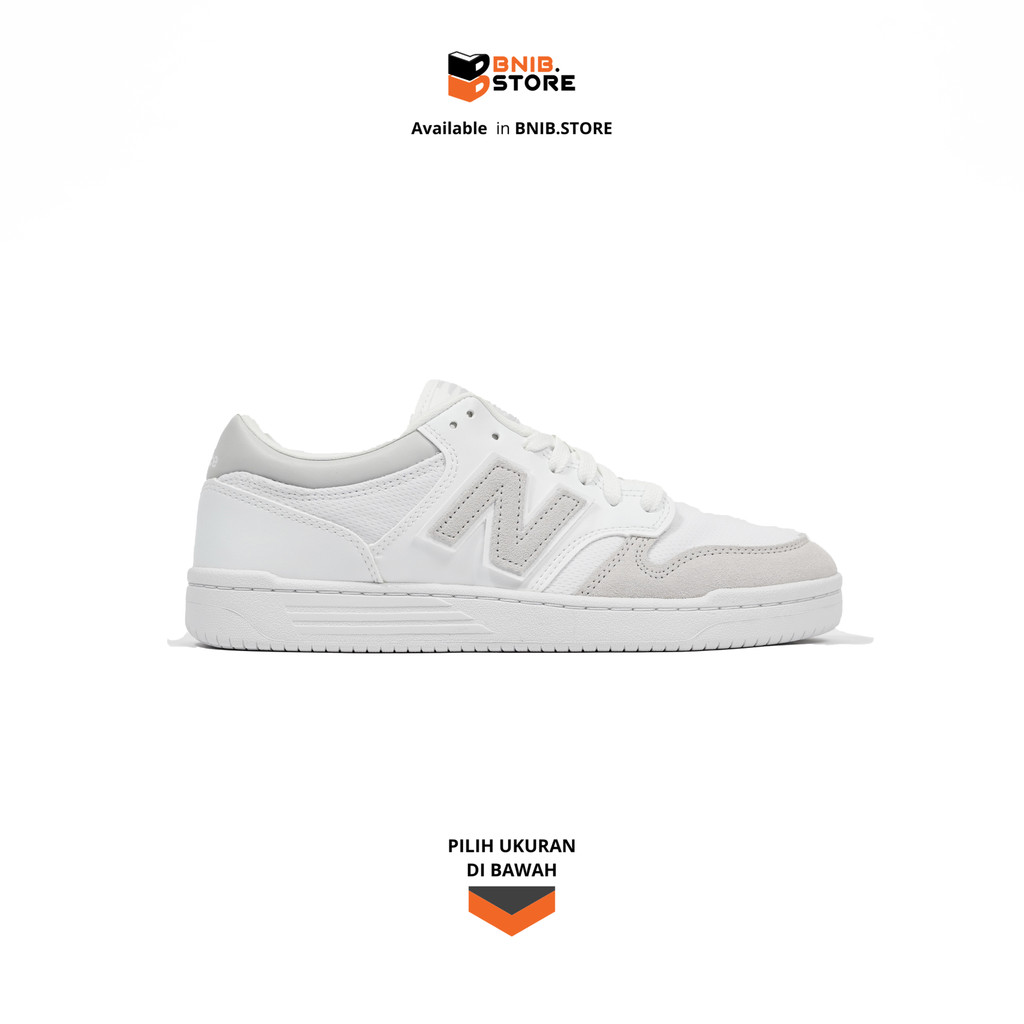 Sepatu Sneaker NB 480 White Summer Fog [BB480LKA] Original