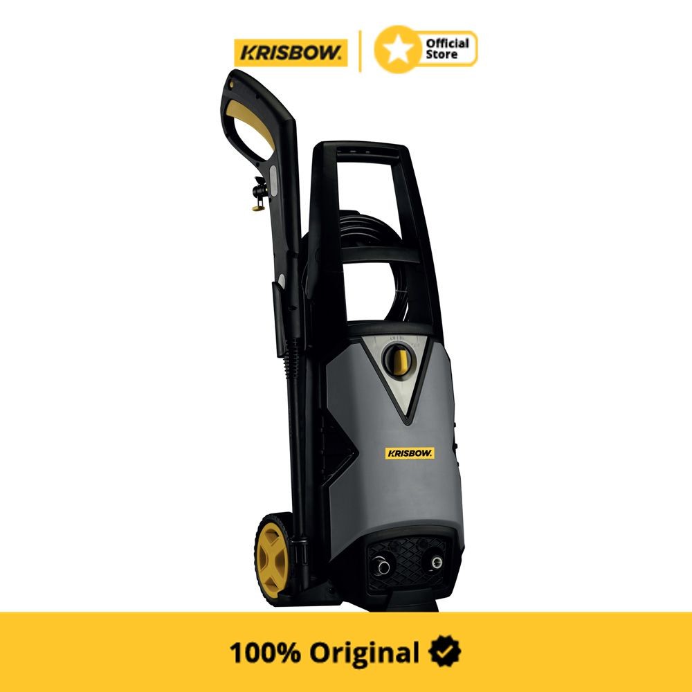 Krisbow High Pressure Cleaner Home Use 130 Bar 1600 watt Frhpe130A Mesin Cuci Steam Serbaguna Alat P