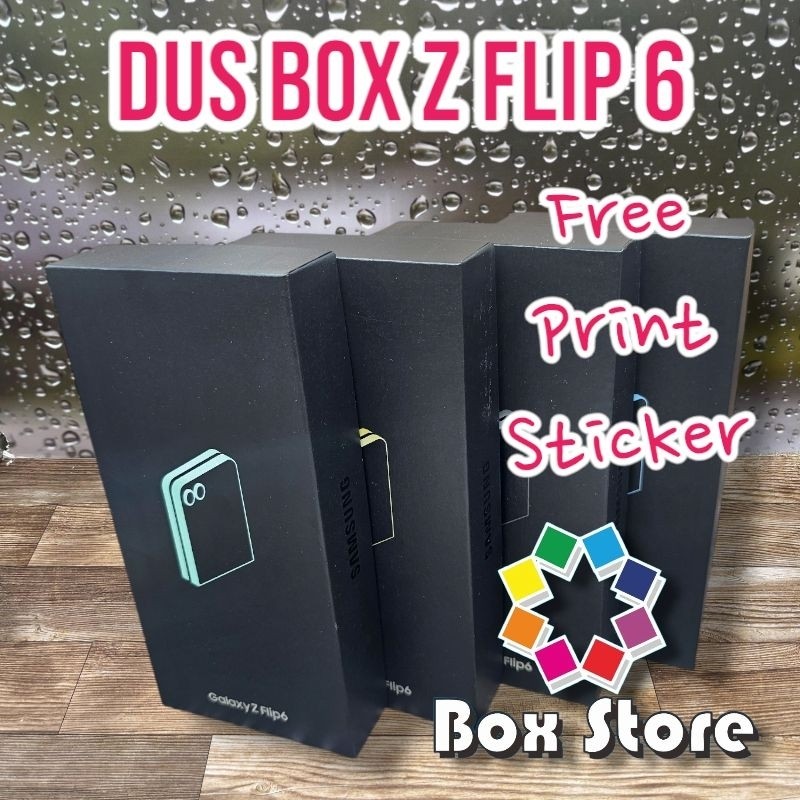 

Dus Box Kotak Samsung Galaxy Z Flip 6 BOX ONLY Free Request Stiker TERBAIK