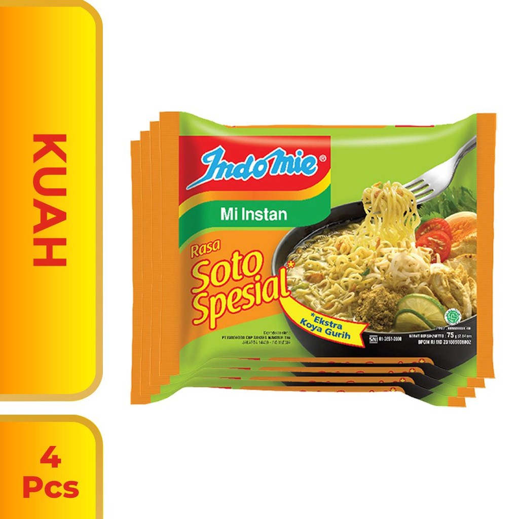 

4 Pcs - Indomie Soto Spesial