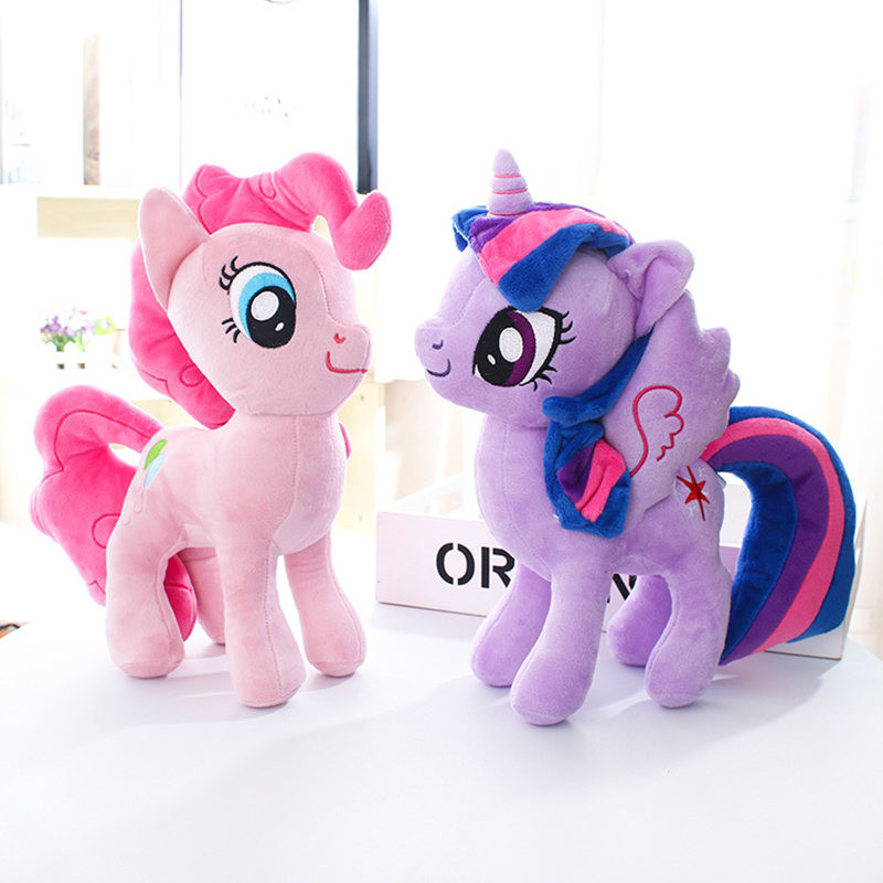 My Little Pony Toy Plush Animal Stuffed Doll 22- 40cm Pinkie Pie Rainbow Dash Unicorn Toys Friendshi