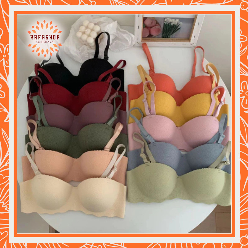 UNDR063 Bra Wanita Tanpa Kawat untuk BH Sport Yoga Olahraga Dengan Busa High Quality