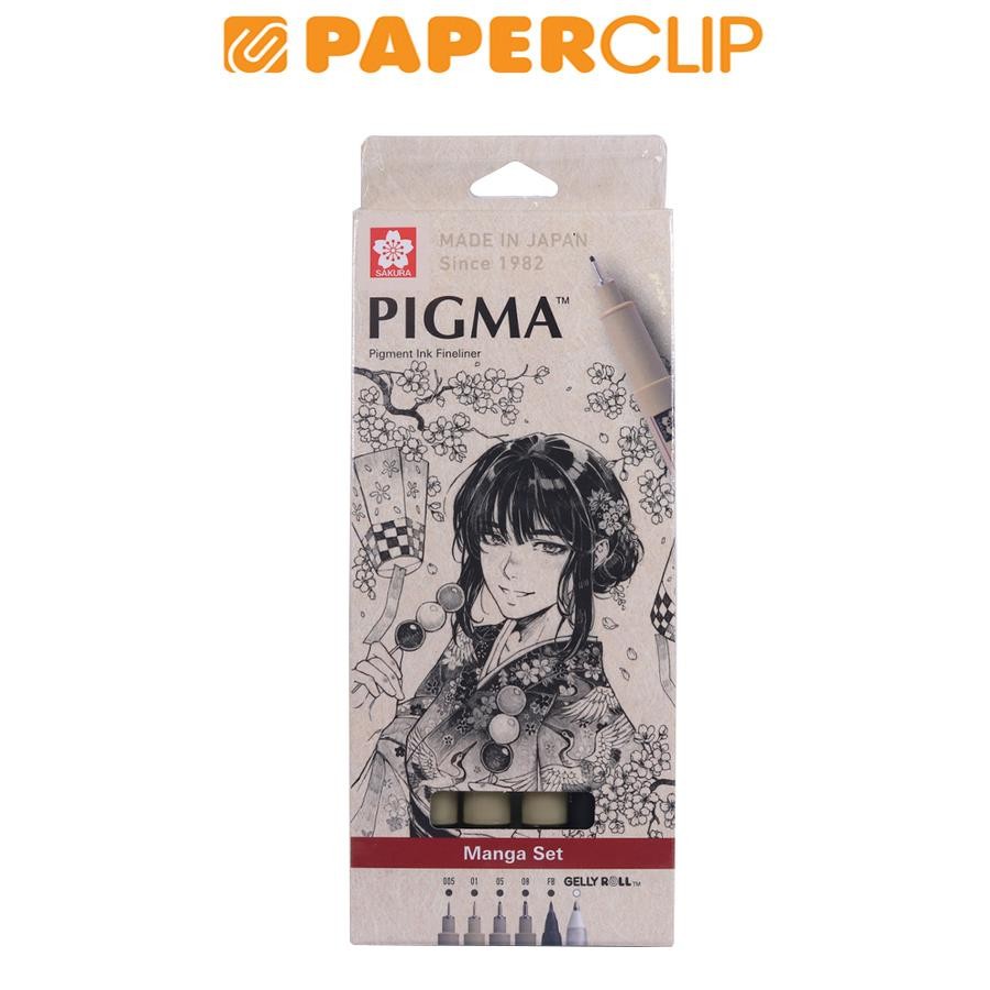 

BALLPOINT SAKURA PIGMA MICRON MANGA SET XSDK-MG6A