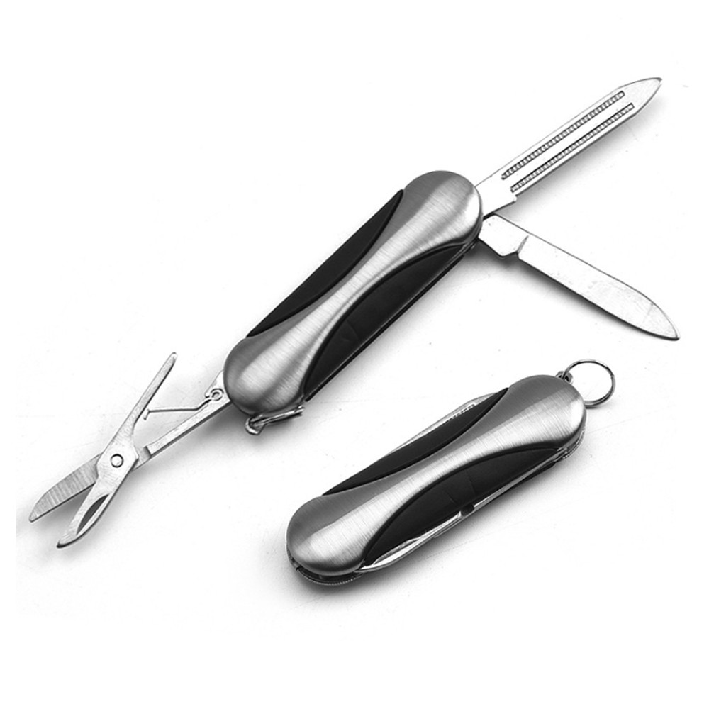 Mini Pocket Folding Knife Kawaii Stationery Cute Scissors Swiss Keychain Utility Knife EDC Tools Box