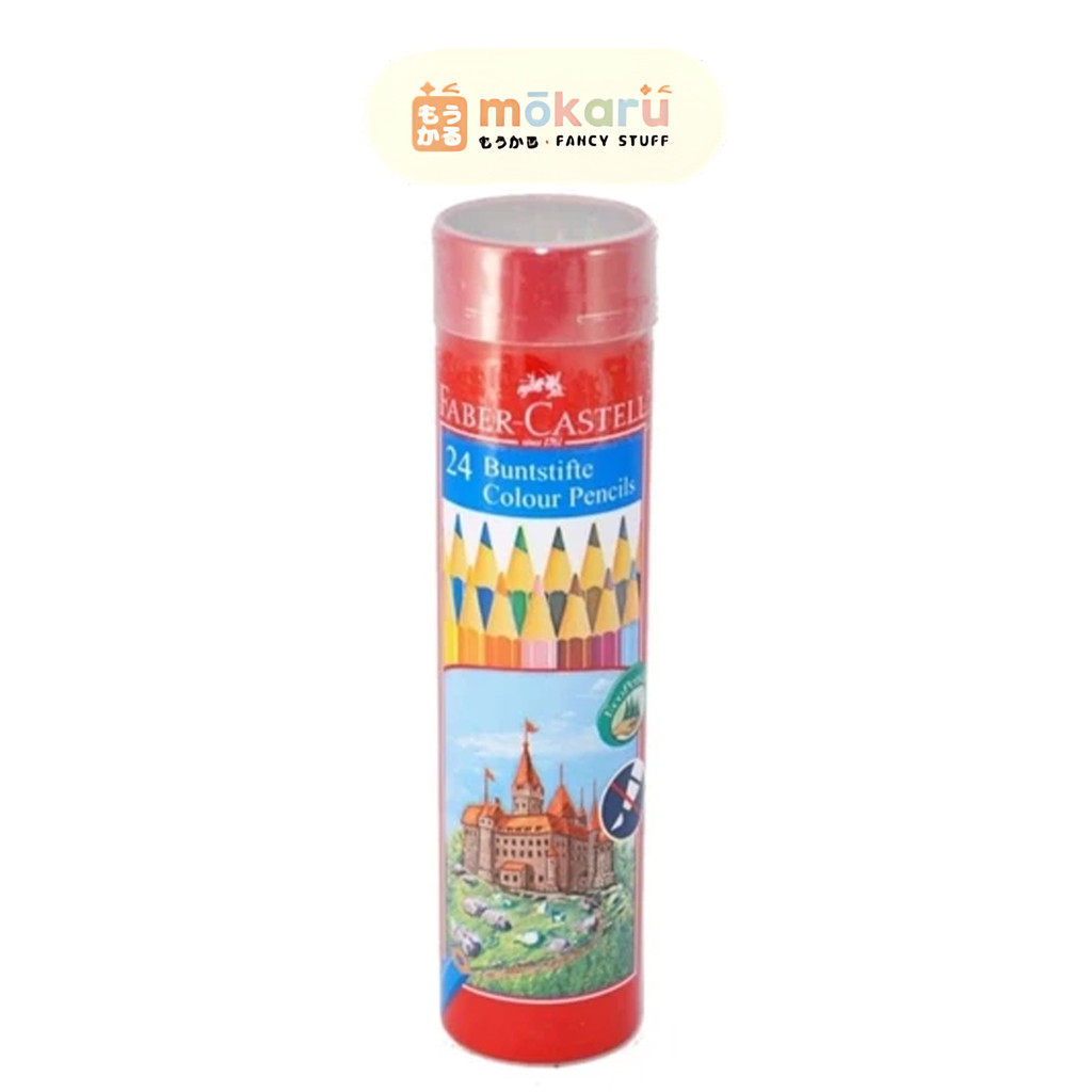 

Faber Castell Pensil Warna 24 Colour Kaleng Bulat Murah