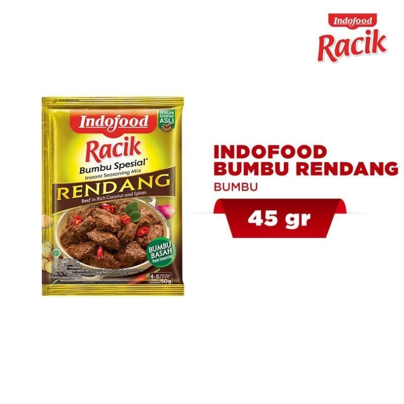 

Indofood Racik Bumbu Instant Rendang 50gr - AMR