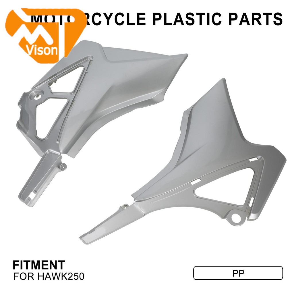 Rear Side Fairing Set Motorcycle Accessories PP Plastic Left Right Side Cover Set 1 Pair Side Frame 