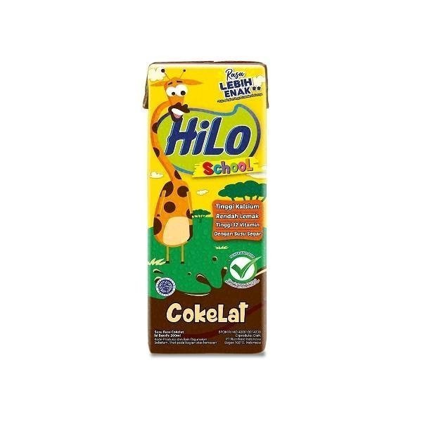 

HI-LO SCHOOL COKELAT UHT 200 ML - SUSU * - AMR
