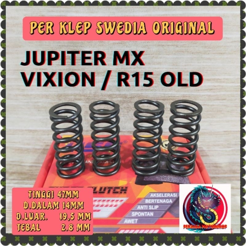 ( COD ) Per Klep Racing swedia JUPITER MX / VIXION OLD NEW ORIGINAL